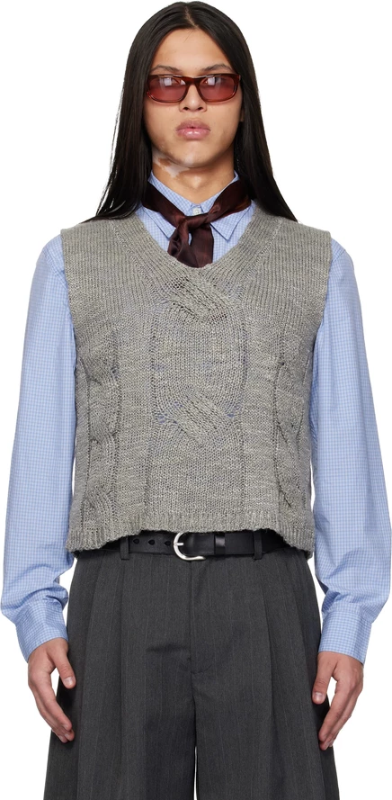 Мужской жилет Our Legacy Link Vest, серый