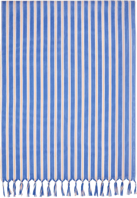Женский палантин Issey Miyake December Stripes, синий