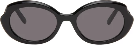 Женские очки Loewe Mini Oval Slim, черные