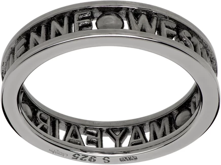 Мужское кольцо Vivienne Westwood Westminster, рутений (925)