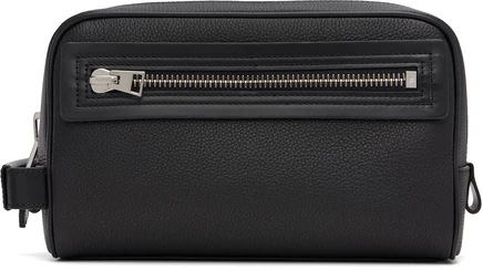 Мужская косметичка Tom Ford из зернистой кожи, черная