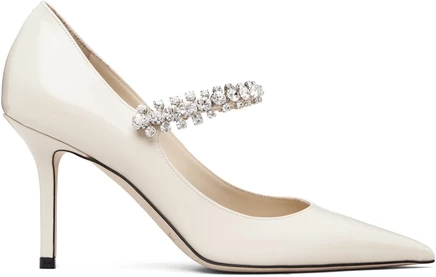 Женские туфли Jimmy Choo Bing Pump 85, льняные