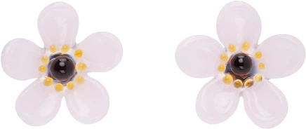 Женские серьги ALAÏA Bloom, розовые