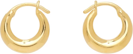 Серьги-кольца Sophie Buhai Tiny Essential из розового золота 18 карат