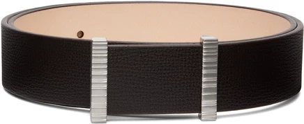 Мужской ремень Paul Smith Stripe Buckle, коричневый