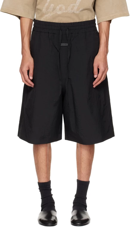 Мужские спортивные шорты Fear of God Ripstop, черные