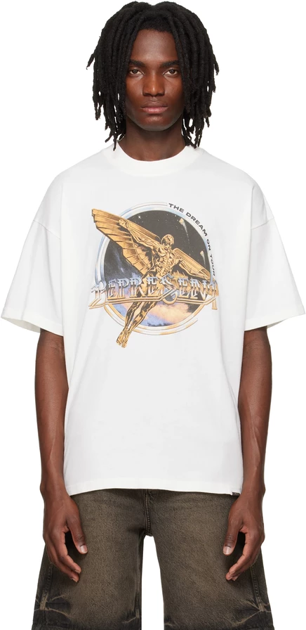 Мужская футболка Represent Golden Tour, белая