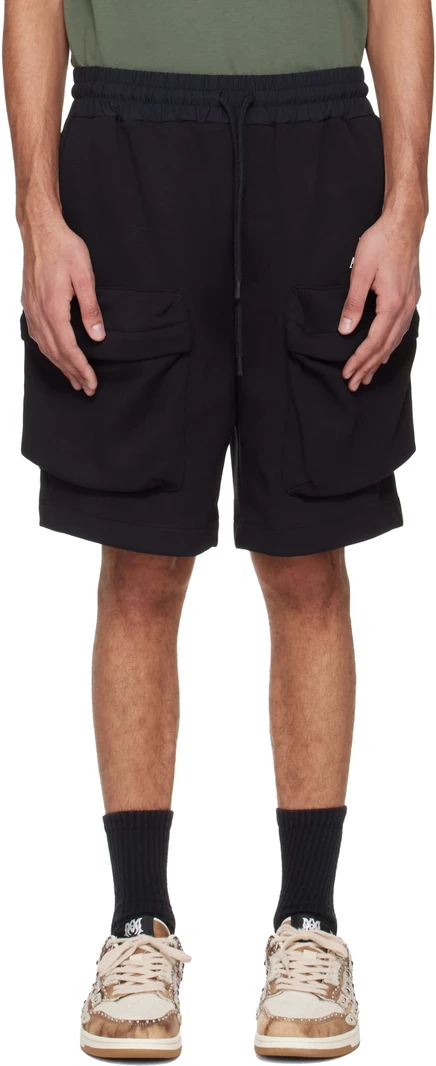 Шорты-карго AMIRI Black MA черные