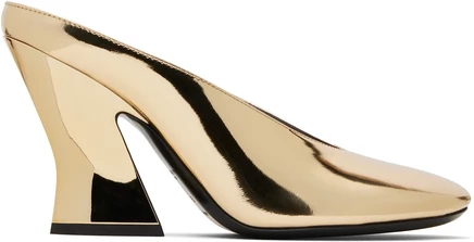 Женские мюли Givenchy Sculpted, золотистые