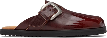 Мужские мюли Maison Margiela Tabi Daily, бордовые