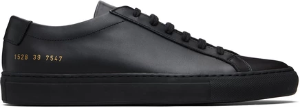 Мужские кроссовки Common Projects Achilles Low, черные