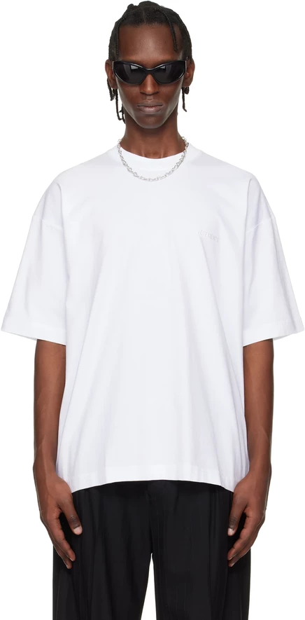 Мужская футболка VETEMENTS Iconic Logo, белая