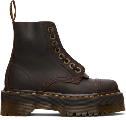 Женские ботинки Dr. Martens Sinclair, коричневые