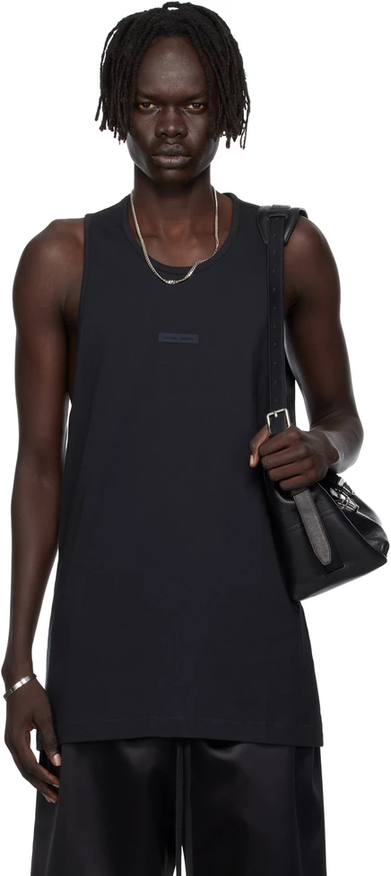 Мужская майка Fear Of God Essentials Vintage Fit, черная