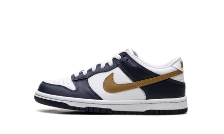 Детские кроссовки Nike Dunk Low GS FB9109, сине-пшеничные
