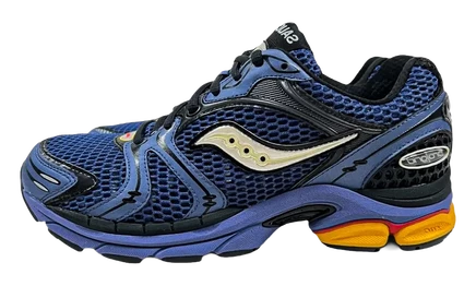 Мужские кроссовки Saucony Triumph 4, сине-черно-желтые