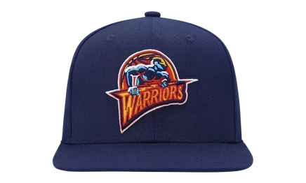 Мужская кепка Mitchell & Ness Warriors, темно-синяя