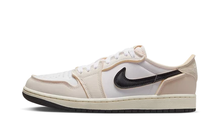 Кроссовки Jordan 1 Low OG EX Coconut Milk, молочно-белые