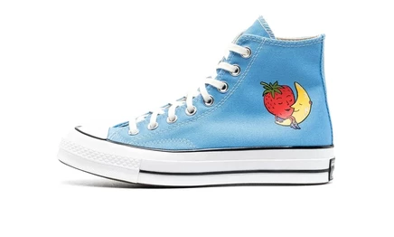 Кеды converse chuck 70 hi sky high, светло-голубые