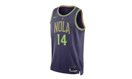 Майка Nike NBA City 14 Ingram New Orleans, фиолетовая