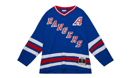 Джерси Mitchell & Ness Brian Leetch Rangers 1993, синий
