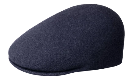 Унисекс шерстяная кепка Kangol 507, темно-синяя