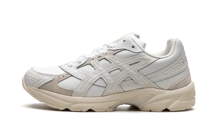 Кроссовки Asics GEL-1130 1201A844 100, кремовые кожаные