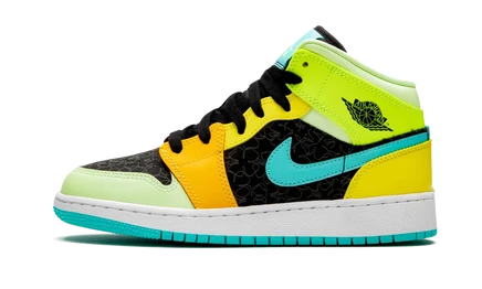 Детские кроссовки Jordan Air Jordan 1 Mid SE «Four Leaf Clover»