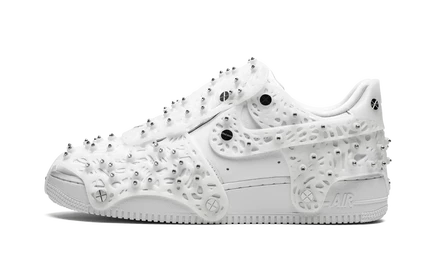 Унисекс кроссовки Nike Air Force 1 Low LXX Swarovski, белые