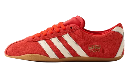 Женские кроссовки Adidas Tokyo, красно-белые