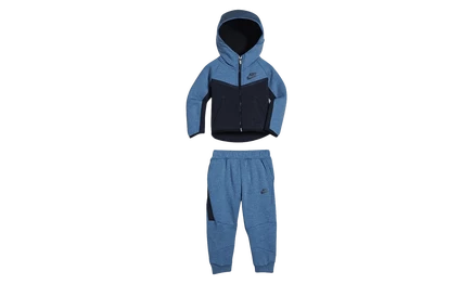 Комплект для младенцев Nike Tech Fleece, серо-синий