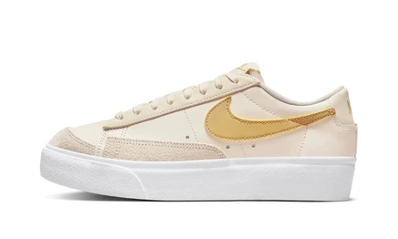Женские кеды Nike Blazer Low Platform DJ0292, слоновая кость