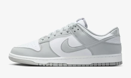 Кроссовки Nike Dunk Low, светло-серые