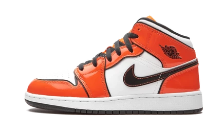 Подростковые кроссовки Jordan Air Jordan 1 Mid SE, оранжевые
