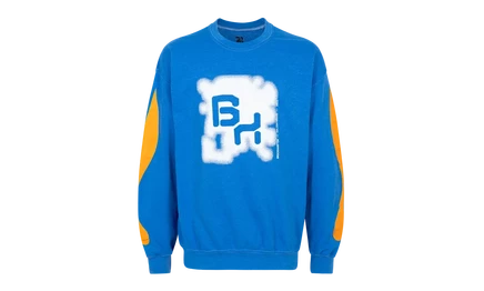 Свитшот Brockhampton Spray Logo Crewneck, синий