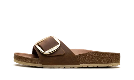 Женские сандалии Birkenstock Madrid Big Buckle, коньячный