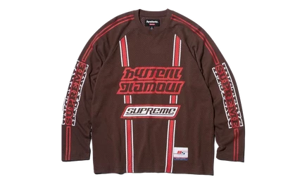 Лонгслив Supreme Hysteric Glamour, коричневый