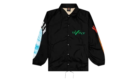 Мужская ветровка SAINT Mxxxxxx VLONE Skull, черная