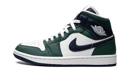 Женские кроссовки Air Jordan 1 Mid SE DZ5326 300, зеленые