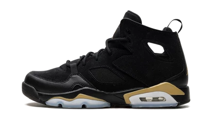 Детские кроссовки Jordan Flight Club 91, черно-золотые