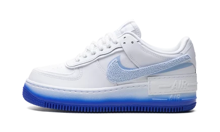 Женские кеды Nike Air Force 1 Shadow «Racer Blue», голубые