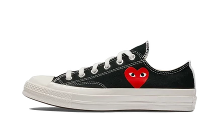 Кеды Converse Chuck Taylor 70 Low CDG PLAY, черные
