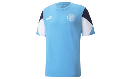 Футболка Puma MCFC Manchester City FTBLCulture, голубая