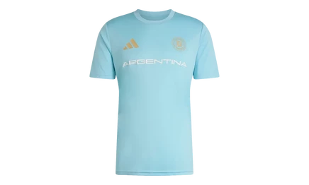 Мужская футбольная футболка Adidas Argentina, голубая