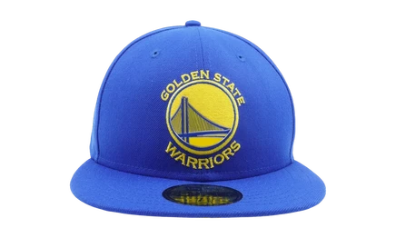 Унисекс кепка New Era 59FIFTY Уорриорз, синяя/серая
