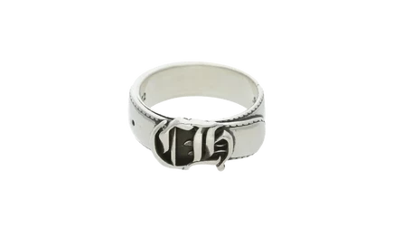 Кольцо Chrome Hearts CH Belt Buckle, серебристое