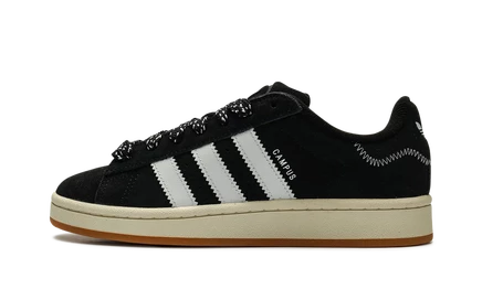 Женские кеды Adidas Campus 00, черный/белый/кремовый
