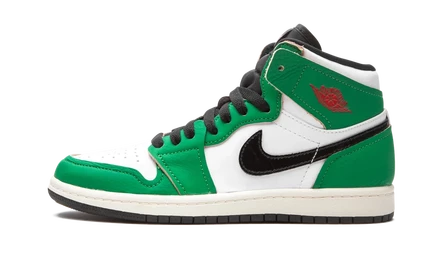Детские кеды Jordan Air Jordan 1 Retro High OG «Lucky Green»
