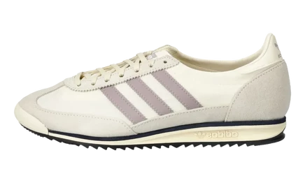 Женские кроссовки Adidas SL 72, бело-розовые