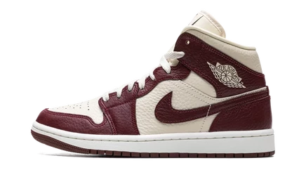 Женские кроссовки Jordan Air Jordan 1 Split Cherrywood Red, кремово-красные